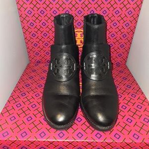 Tory Burch Black Miller 25 MM Bootie